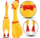 Kingdom Pet Shop Chicken Toy for Dogs with Squeaker Sound 1