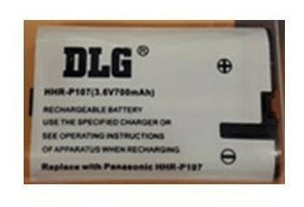 DLG Pila Bateria Telefono Inalambrico Panasonic Hhr-p 107 3,6 V 0