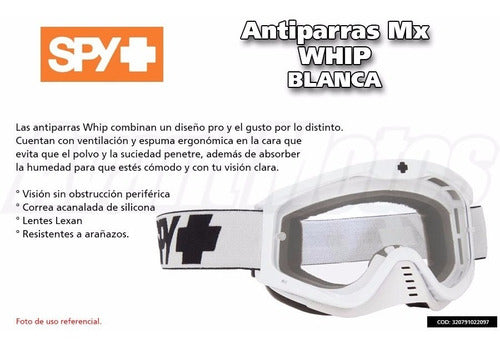 Spy Whip Motocross Goggles 1