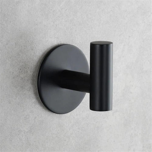 Zuvky 2 Towel Hooks Bathroom Accessories - Matte Black 4