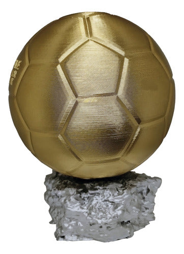 Replica Trofeo Balon De Oro Fifa 10cm De Alto - Impresion 3d 1