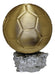 Replica Trofeo Balon De Oro Fifa 10cm De Alto - Impresion 3d 1