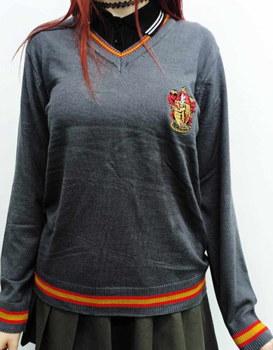 Harry Potter Gryffindor Uniform Hogwarts Official Sweater 2