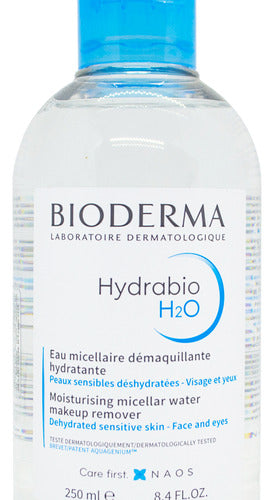 Bioderma Hydrabio H2o Agua Micelar Limpia Hidrata X 250ml 3c 1