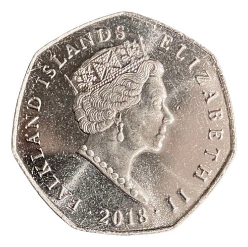 Malvinas - Falkland - 50 Pence - Year 2018 - Penguins #1 1