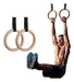 Alsol Deportes Adjustable Wooden Gymnastics Rings 4.5 Meters Olympic 5