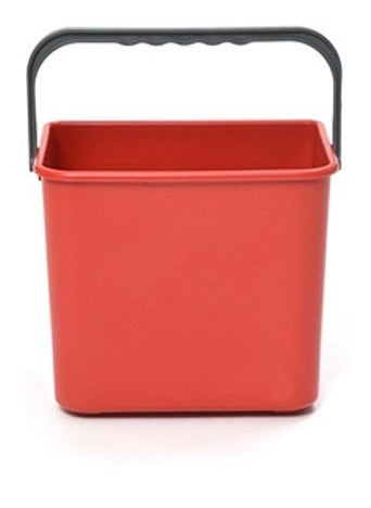 Sanitary Bucket with Handle 4 Lts Multiservice Cart 5