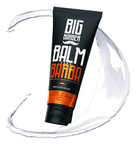 Balm Para Barba Big Barber 120ml Aftershave Fardo 12 Unidade 6