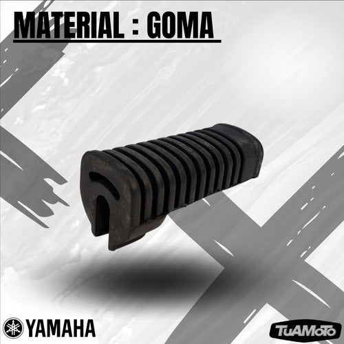 Yamaha T105 Crypton Front Footrest Rubber Pad 8