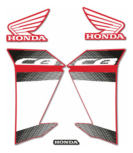 Decals for Honda CB 250 New Twister Deflectors Only 0