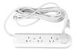 Power Strip Extension Cord IRAM 4 Outlets 5m Kalop Pack of 5 0