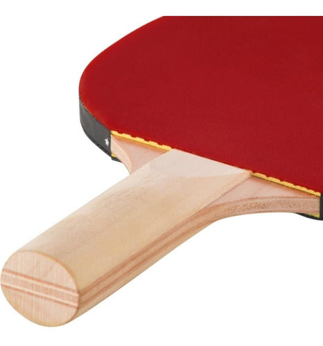Table Tennis Set 2 Paddles Rackets Ping Pong + 3 Balls 1