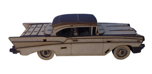 Calar 3D Puzzle Chevrolet Bel Air 1957 Model Kit 5