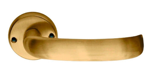 Fondere Sanatorio Double Balancer Handle in Polished Bronze 0