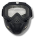 XP Open Face Goggles with Anti-Fog Protection - Xp Moto 5