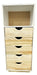 Minimalist 5-Drawer Chest of Drawers - Fully Assembled Chiffonier 0