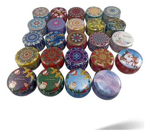 Latas Para Velas 120ml Pack De 2 Unidades 1