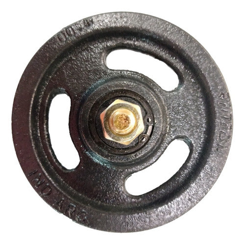 Iron Pulley for 100mm Steel Cable Gate Accessory 1