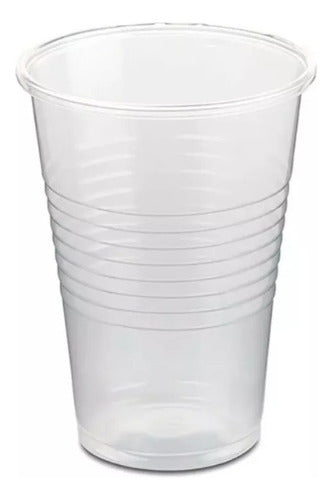 Plastivas Disposable Plastic Cups 500cc Half Liter - Pack of 10 0