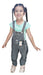 EleGhante Baby Denim Overall Jumpsuit with Rips 0