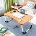 SilmarBazar Bed Tray Table for Laptop and Food with Details 1