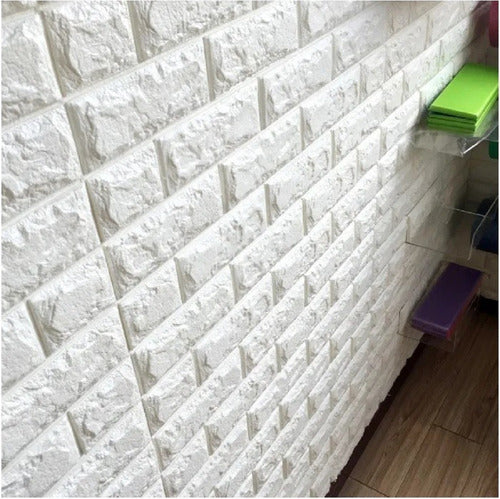Self-Adhesive 3D Brick Wall Panel - Set of 4 Panels! 1