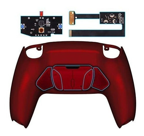 eXtremeRate 4 Back Buttons Extra for PS5 Controller Scarlet Red 0