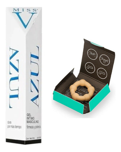 Mis V Gel Intimo Masculino + Love Ring 0