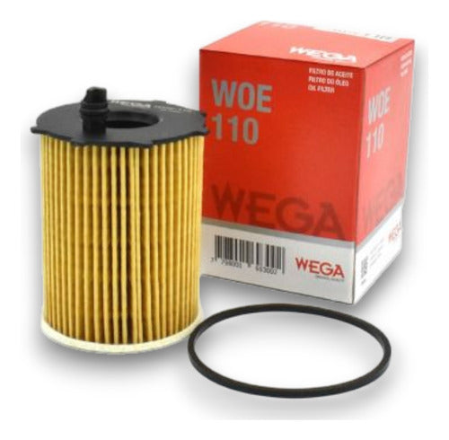 Wega Filtro De Aceite Citroen Berlingo Peugeot Partner Hdi 1.6 0