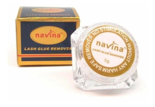 Removedor Pegamento Pestañas Navina Gel Extensión Original 0