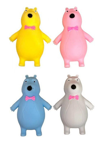 JM Squishy Anti-Stress Bear in Colorful Designs 1