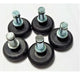 Megamuebles Replacement 5 Casters for Star Base Office Chair 3