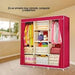 Closet Ropero Guardarropa 130x45x170-88130 - Sonivox 5