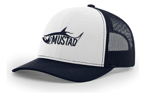 Mustad Mcap112 White Tarpon Richardson Fishing Visor Cap 0