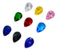 Cubic Zirconia Stone for Setting Drop 9x11mm 0