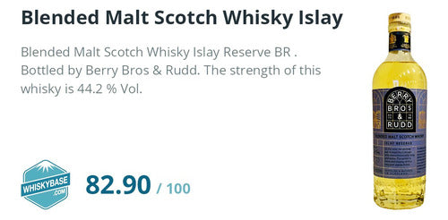 Berry Bros & Rudd Islay Reserve Whisky 700ml 44.2% Abv 3