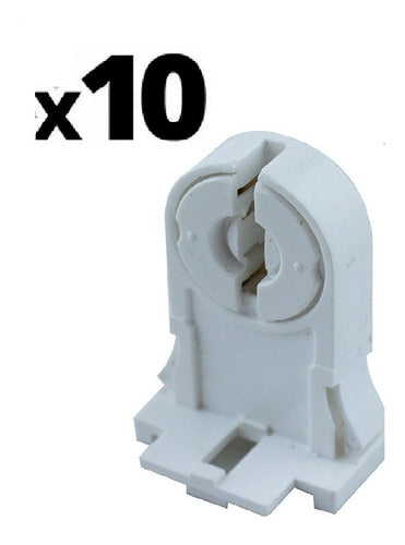 Pack of 10 Simple Base with Clip Fixing 9.7mm Thickness 0205/S 0