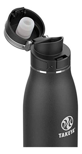 Takeya Traveler Insulated Travel Mug, Leak-Proof Lid 1