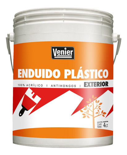 Venier Exterior Putty 4 Lts 0