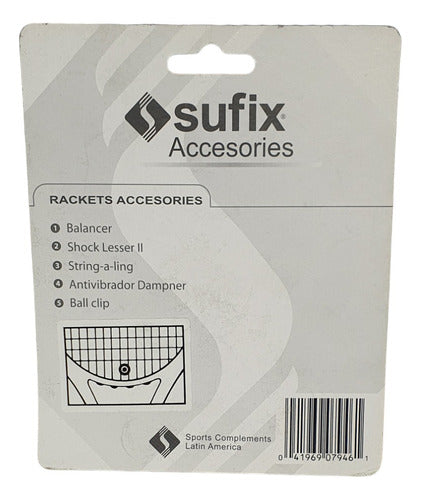 DRB Sufix Antivibradores Para Raqueta De Tenis X 3 1