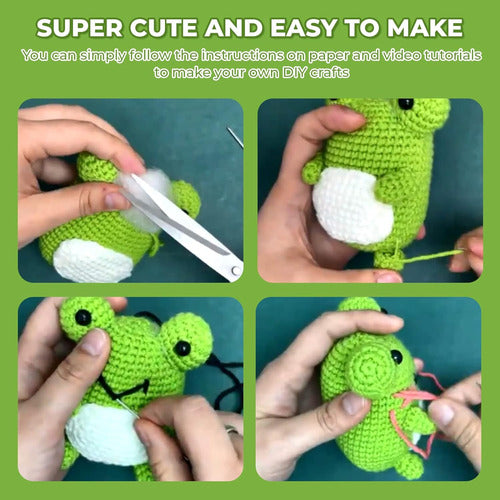 Kit De Crochet Para Principiantes Con Patrones De Animales 4