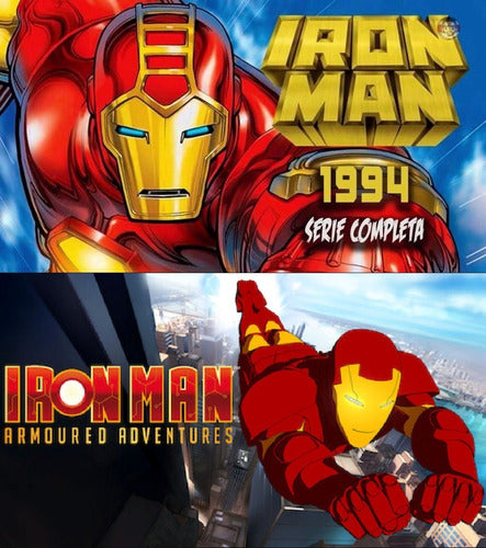 Iron Man Serie Animada 1994 Y Iron Man Armored Adventures 0