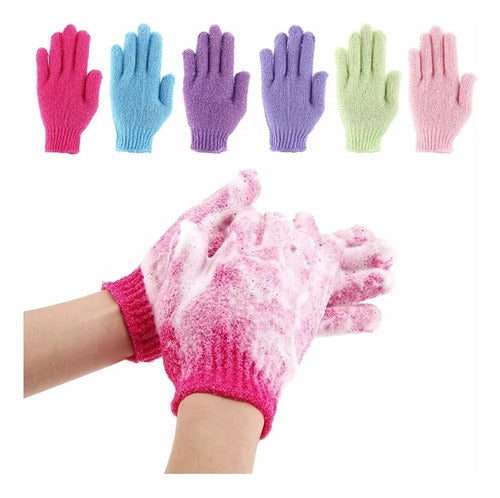 LIVITNOW 2 Exfoliating Gloves for Body or Facial Spa 0