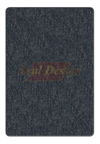 Carpet Rug Boucle Blue 100 X 150 Cm Soul 1