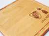 Maderas Artesanales al Pasar Wooden Charcuterie Board 28x28 Laser Engraved for Clubs and Businesses 5