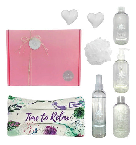 Pamper Yourself with Luxury Spa Aromatherapy Gift Set Jasmine Relaxation Kit Nº13 - Set Caja Regalo Mujer Spa Jazmín Kit Relax N13 Disfrutalo