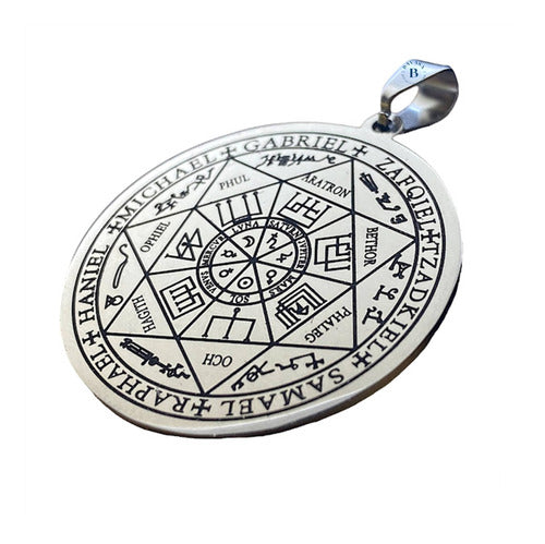 Surgical Steel Amulet Pendant Protection Luck Energy Om with Gift Chain 41