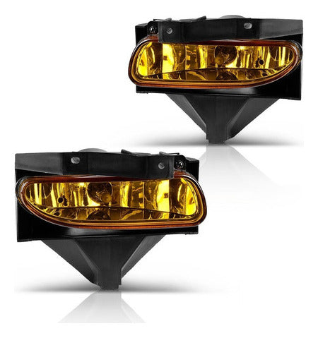 Para 1999-2004 Ford Mustang Amarillo Ámbar Niebla Luces Dela 3