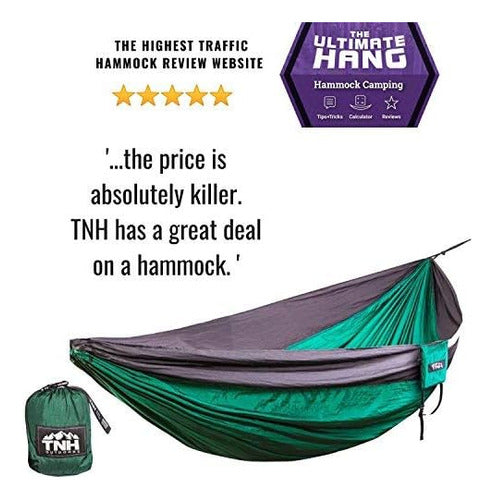 TNH Outdoors Double Paraguayan Hammock 2