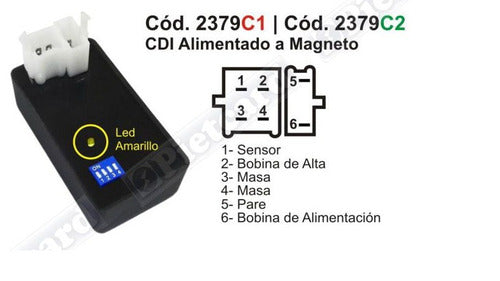 Pietcard Cdi 2379 C2 Competicion Programable Maverik Dual 15 0